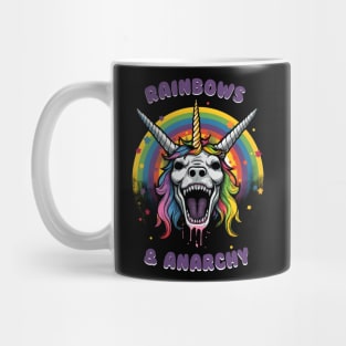 Rainbows and Anarchy Mug